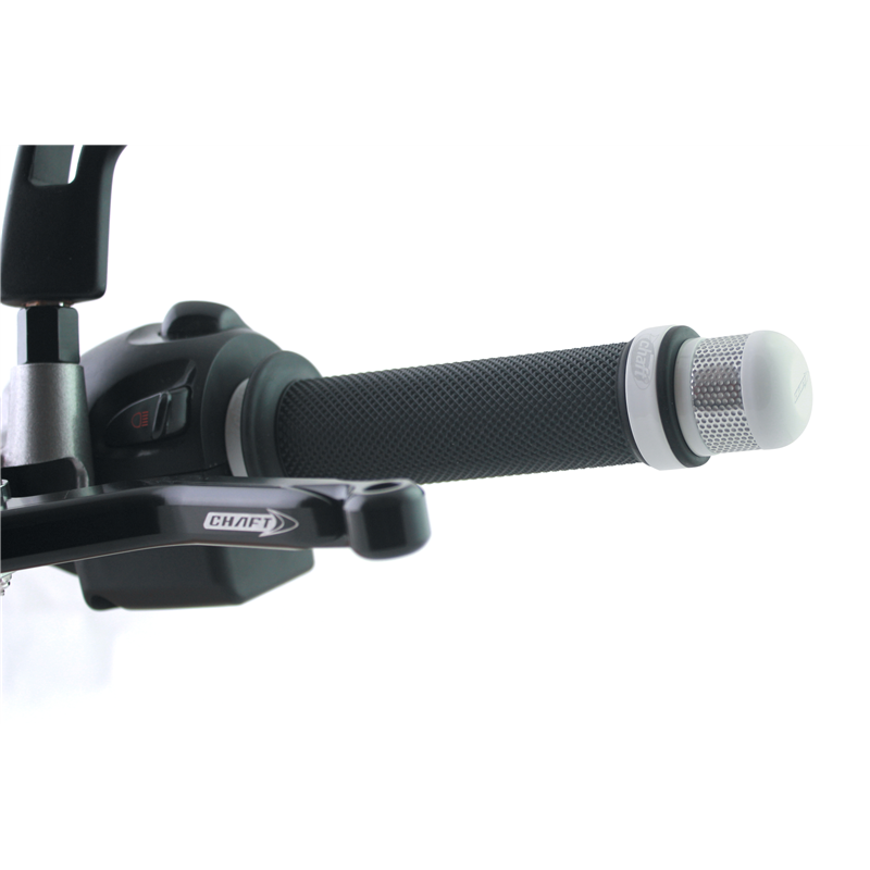 Embouts De Guidon Saga Blanc